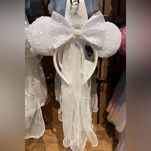 Disney bride Minnie Mouse Headband